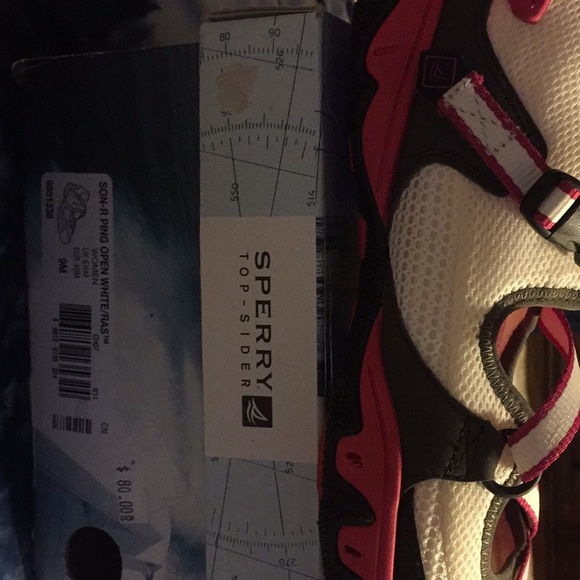 Sperry Son-R-Ping Open WhiteRAS size 9m - Picture 2 of 5